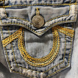 True Religion Joey Sunshine Rainbow Size 29
